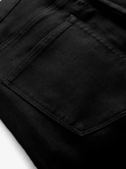 Zwart - Strakke Pasvorm - Comfortabele stretchjeans
