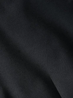 Zwart - Strakke Pasvorm - Pantalon in smokingstijl