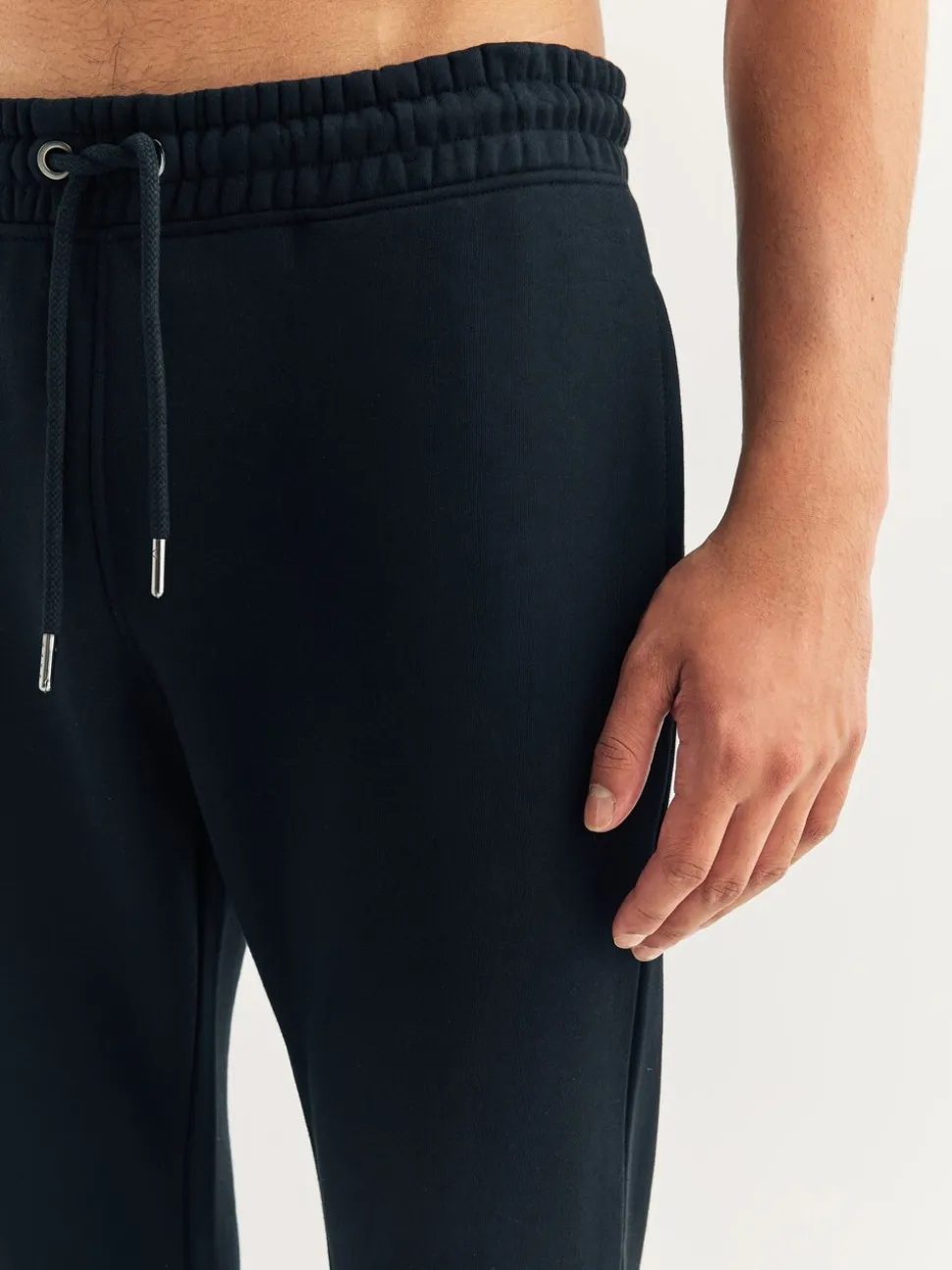 Zwart - Strakke Pasvorm - Slim Fit Brushback Heavyweight Joggers