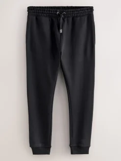 Zwart - Strakke Pasvorm - Slim Fit Brushback Heavyweight Joggers