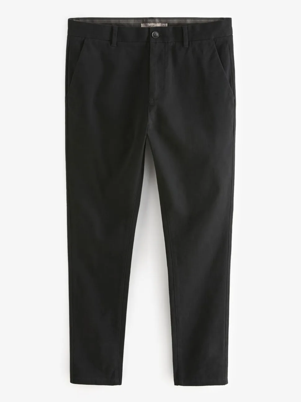 Zwart - Strakke Pasvorm - Stretchy chino