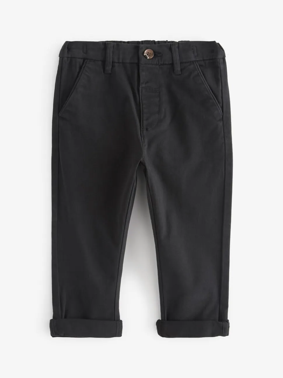 Zwart - Stretch Chino Broek (3mnd-7jr)