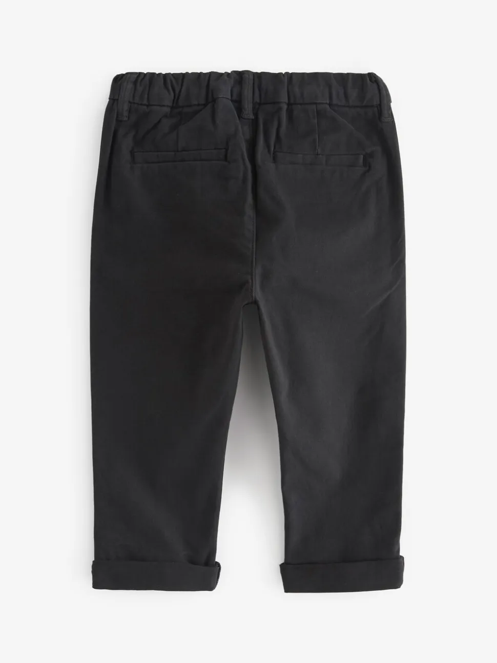 Zwart - Stretch Chino Broek (3mnd-7jr)