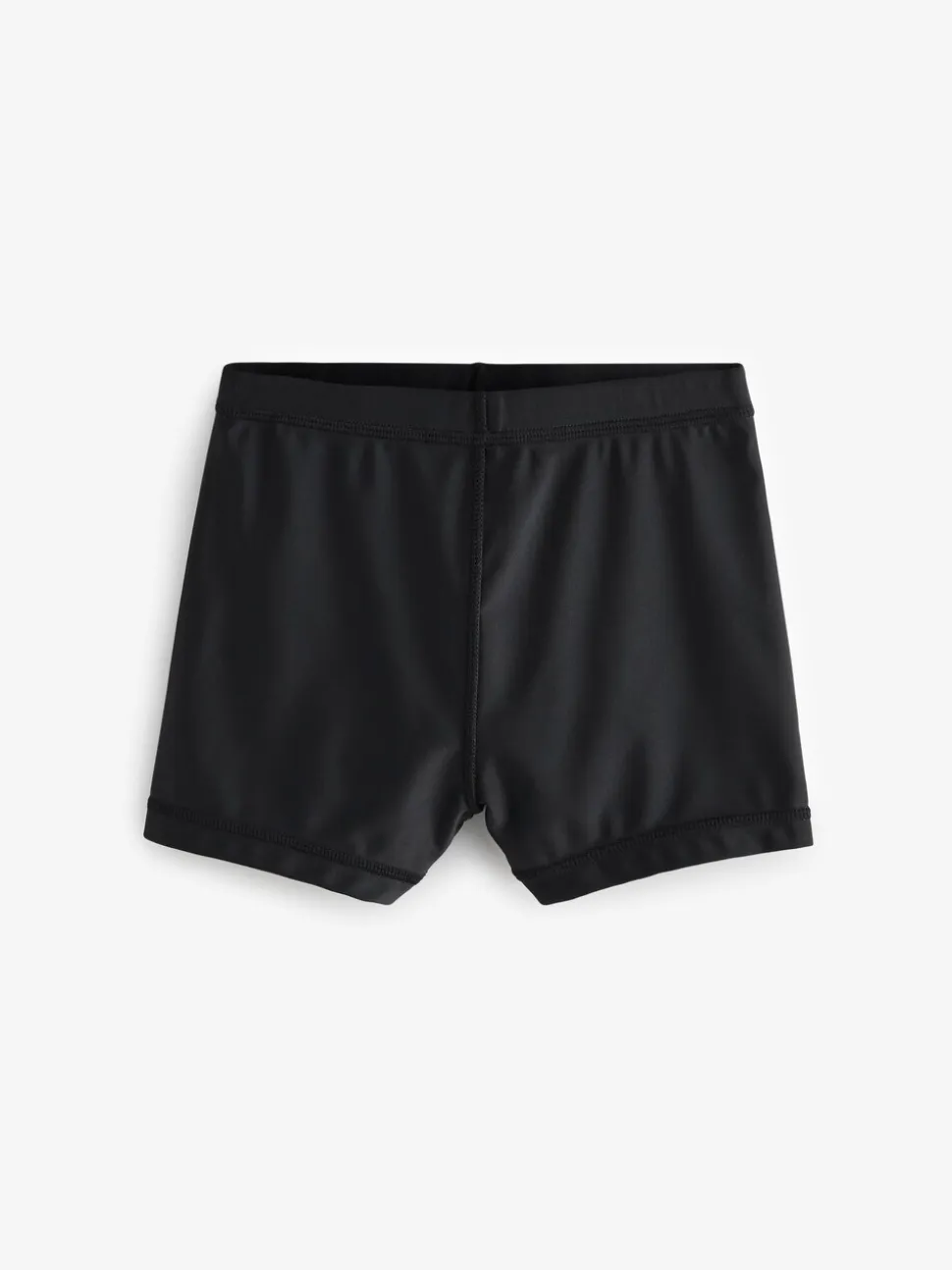 Zwart - Stretch zwemshorts (3-16 jr)