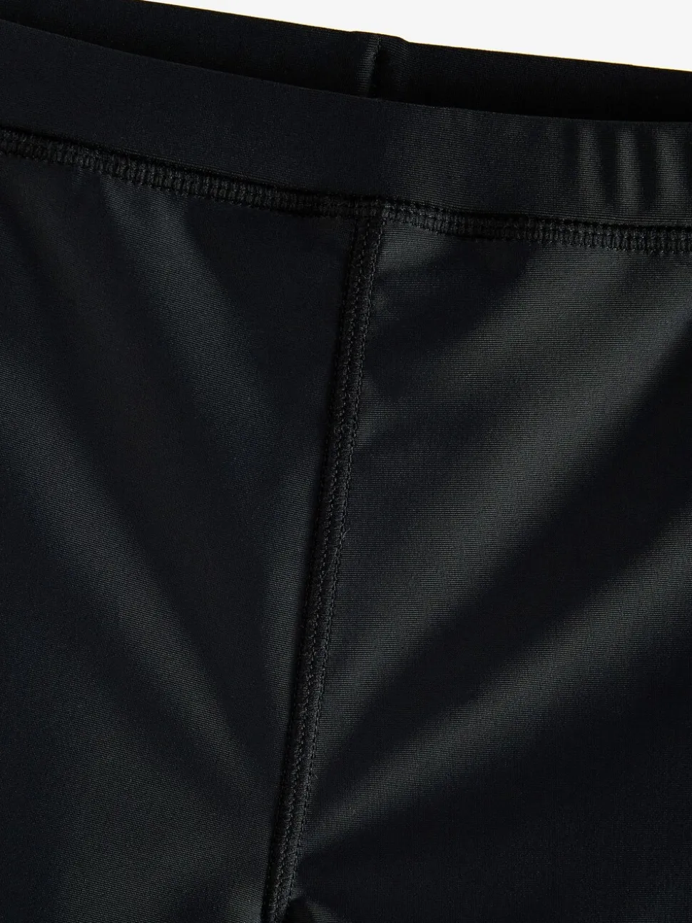 Zwart - Stretch zwemshorts (3-16 jr)