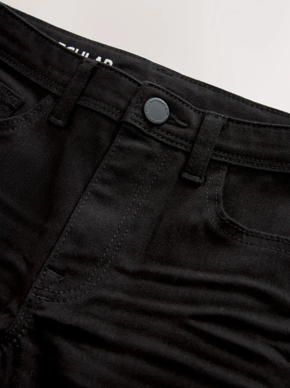Zwart - Stretchjeans (3-17jr)