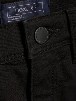 Zwart - Stretchjeans (3-17jr)