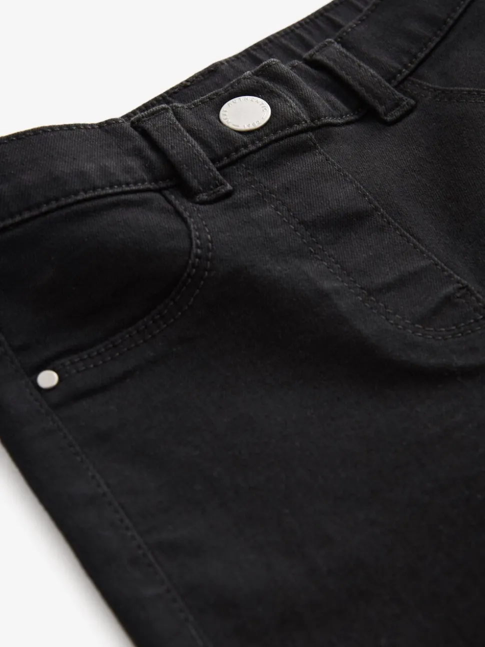 Zwart - Stretchleggings (3-16 jr)