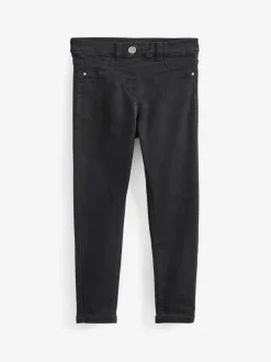 Zwart - Stretchleggings (3-16 jr)