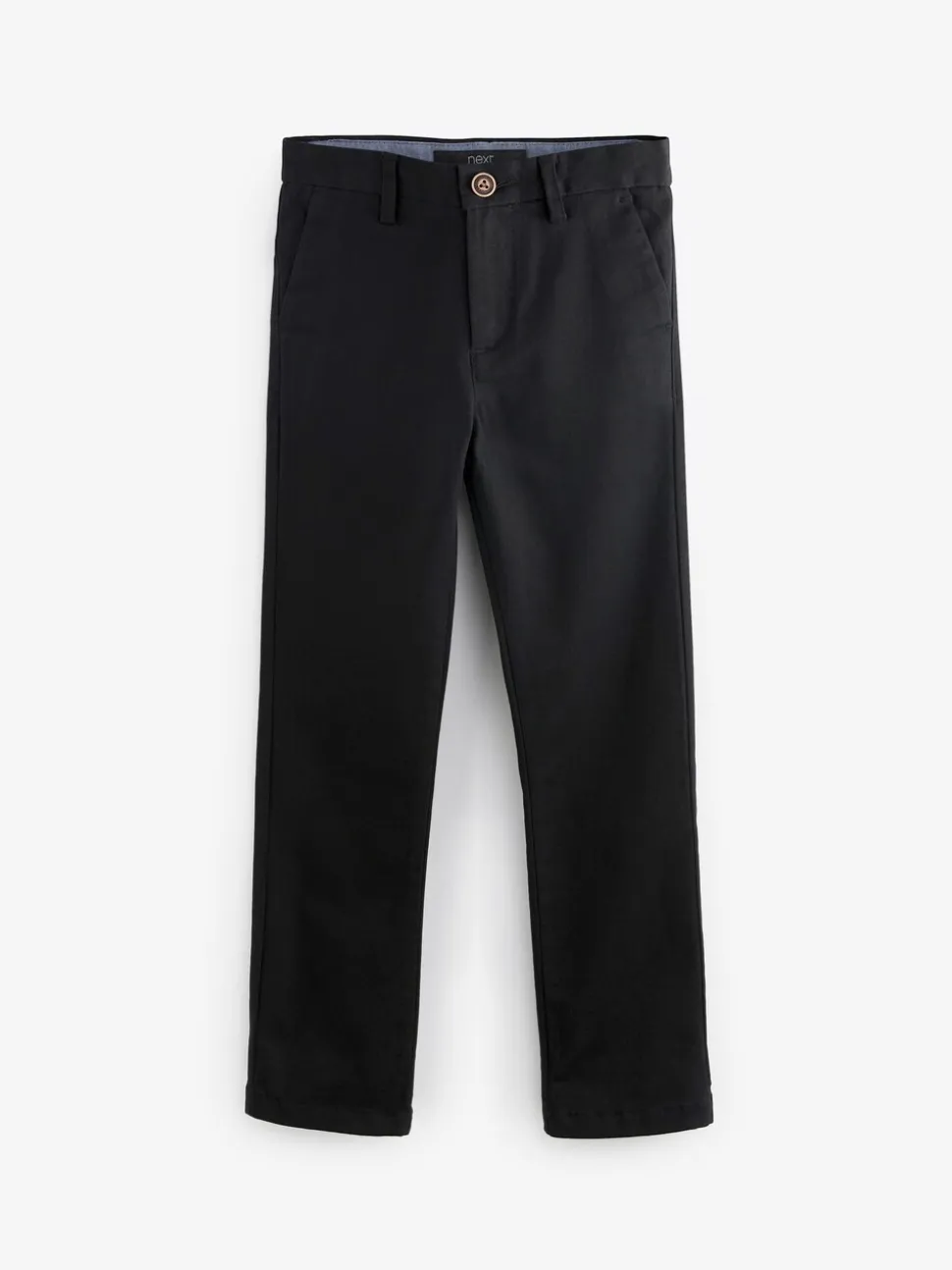 Zwart - Stretchy chino's (3-17jr)