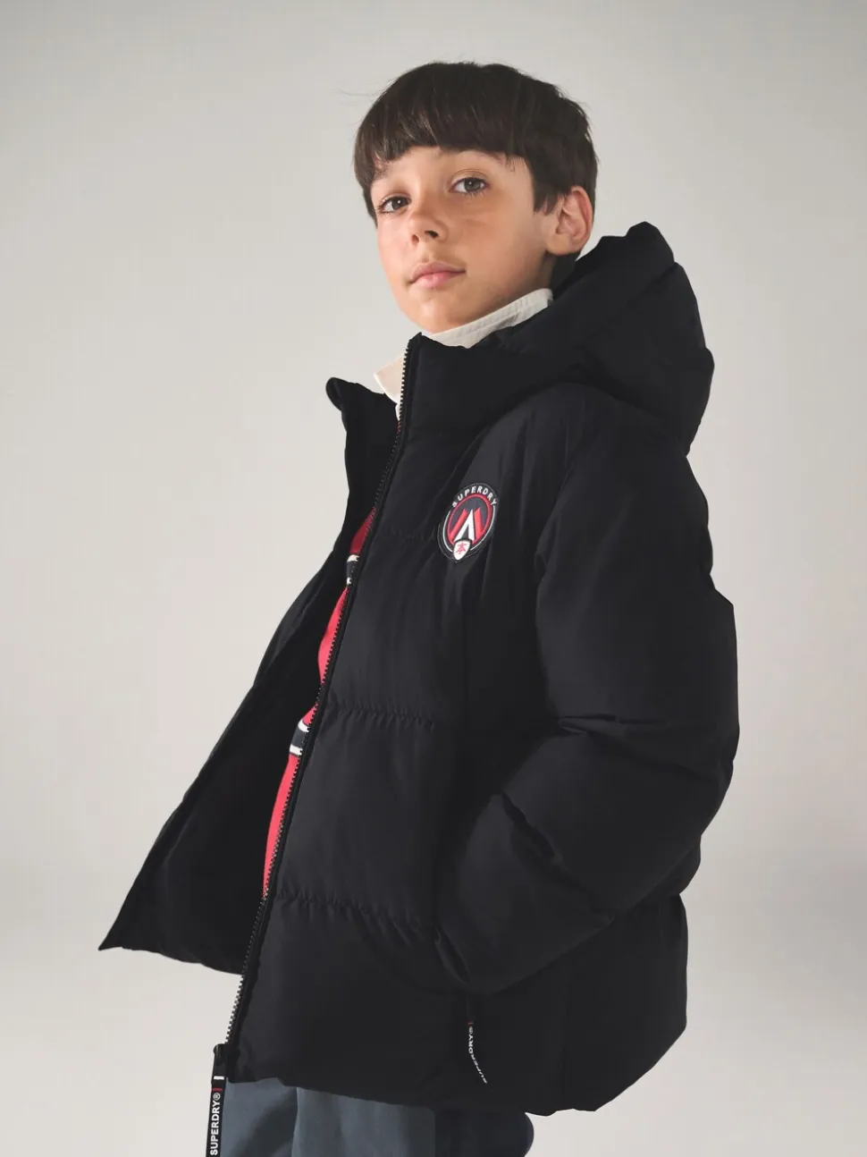 Zwart - Superdry Sports pufferjas
