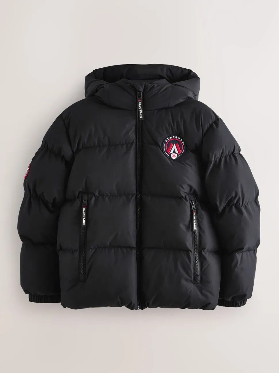 Zwart - Superdry Sports pufferjas