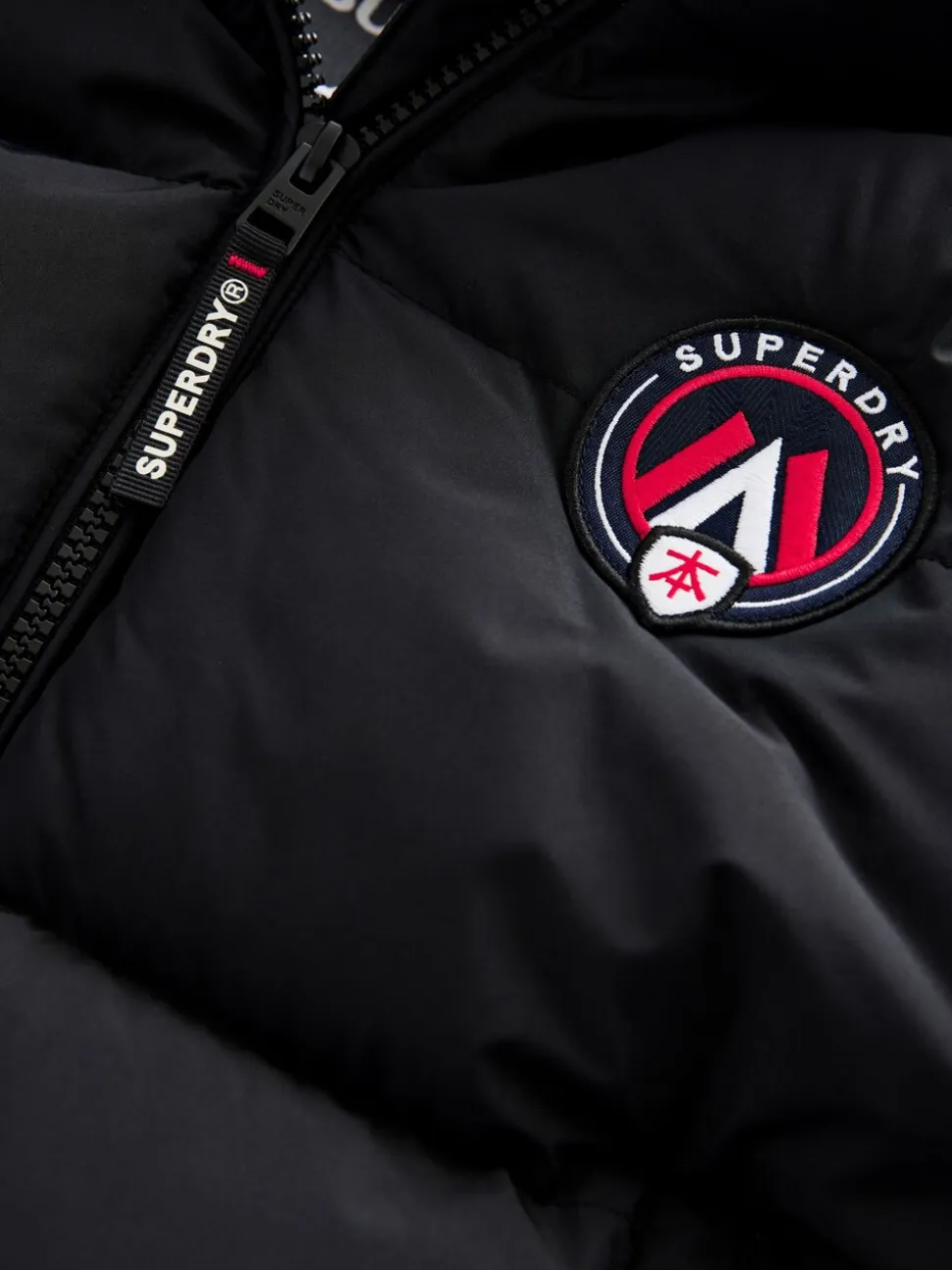 Zwart - Superdry Sports pufferjas