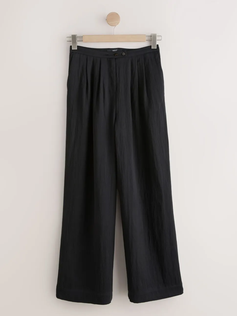 Zwart - Superwide Pleated Trousers
