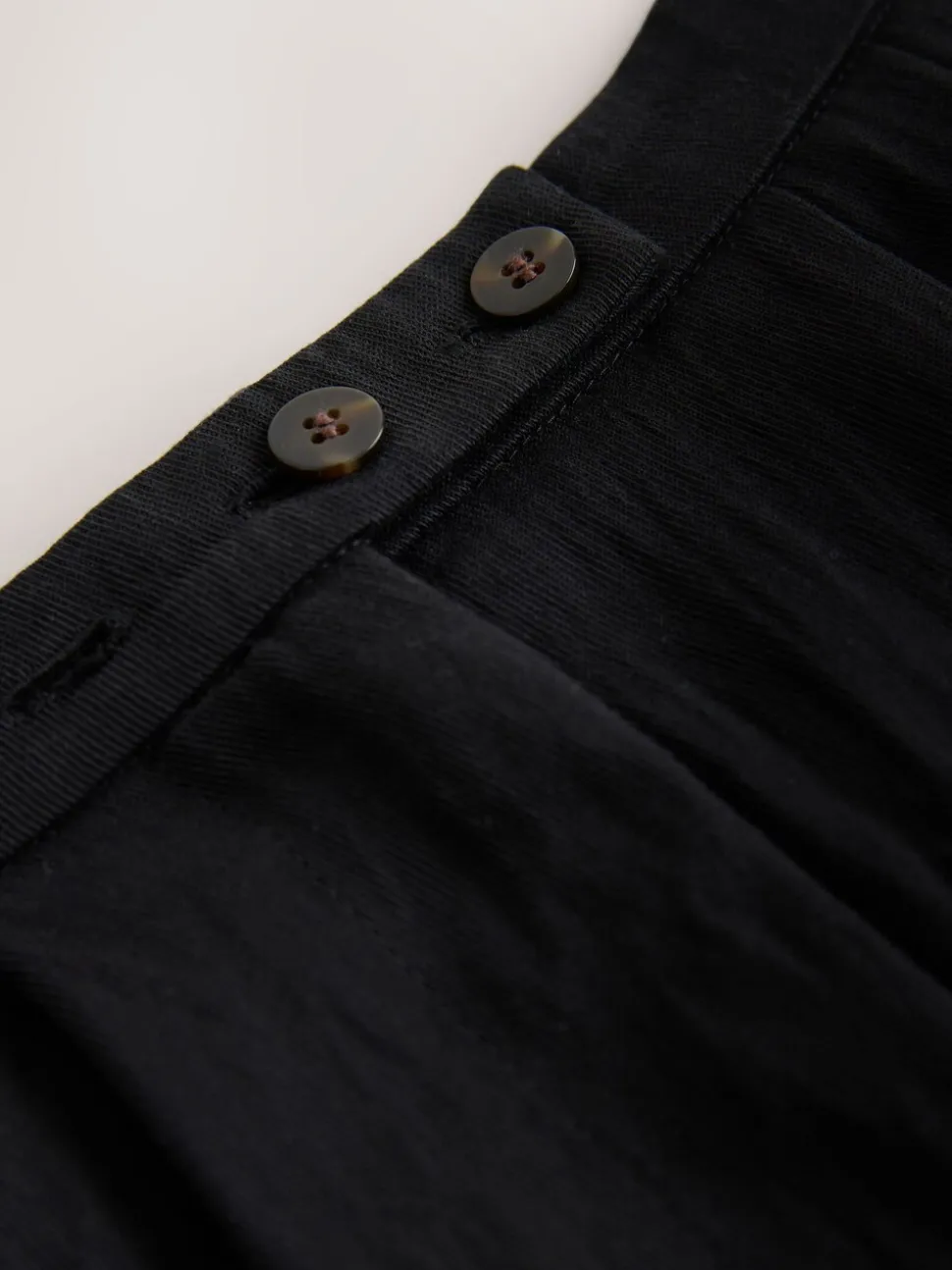 Zwart - Superwide Pleated Trousers