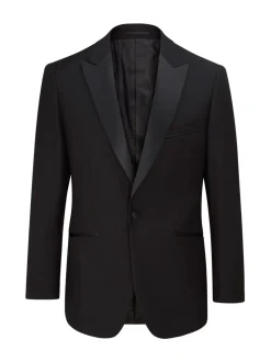 Zwart - Tailored - Skopes Sinatra fit diner kostuumjasje