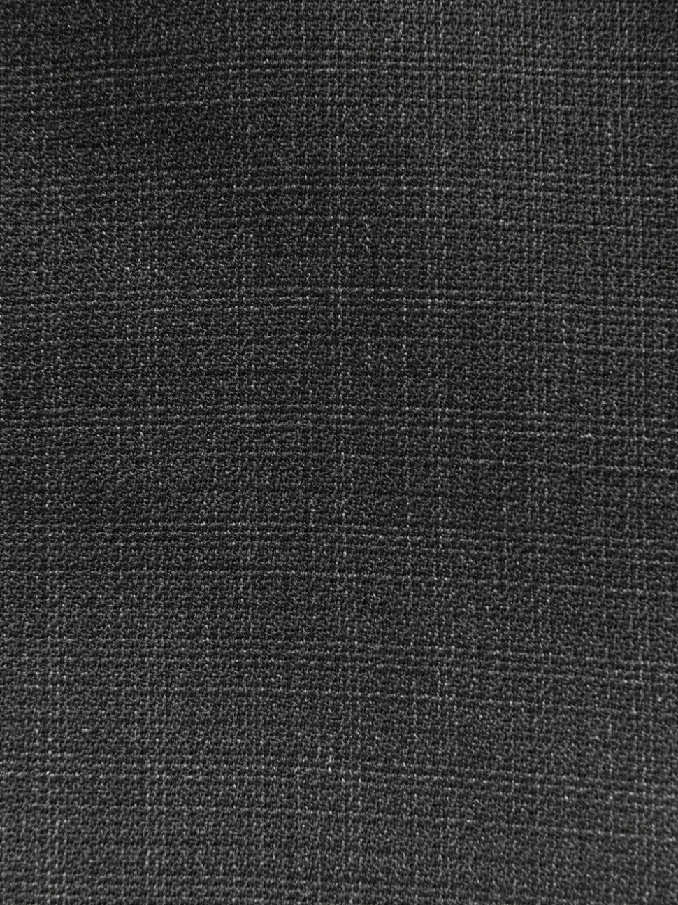 Zwart - Tailored fit - Colbert van wolmix met textuur