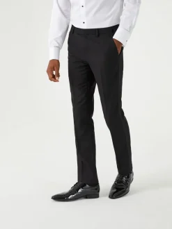 Zwart - Tailored fit - Skopes Sinatra Dinner Suit Trousers