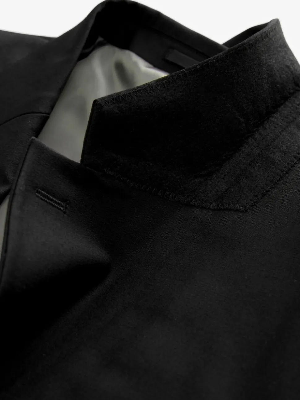 Zwart - Tailored fit - Tailored Fit Wool Blend Motionflex Suit Jacket