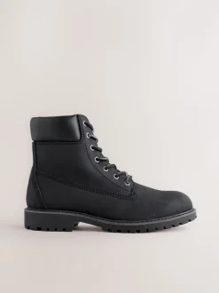 Zwart - Tall Zip-Up Boots