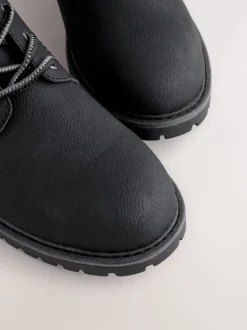 Zwart - Tall Zip-Up Boots