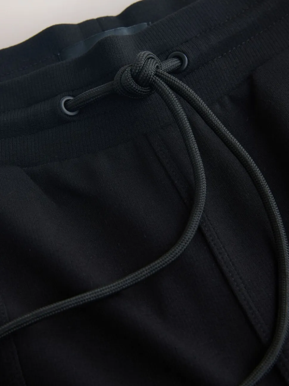 Zwart - Tapered Jersey Joggers