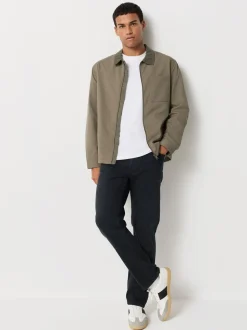 Zwart - ThermoGen - Straight fit - Motionflex jeans