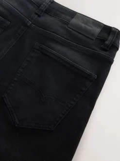 Zwart - ThermoGen - Straight fit - Motionflex jeans