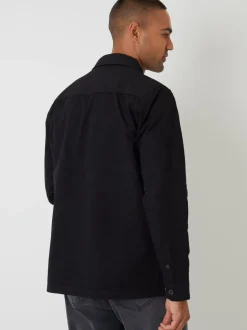 Zwart - Threadbare - Lichtgewicht jack