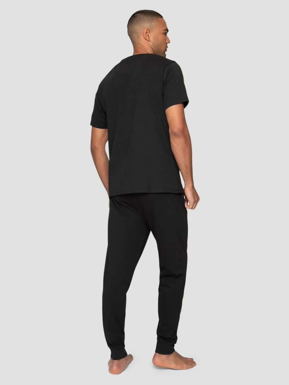 Zwart - Threadbare pyjamaset