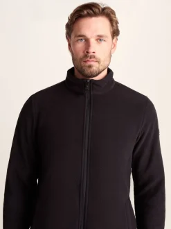 Zwart - Tog 24 Revive fleece jack voor heren in zwart