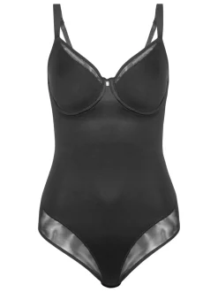 Zwart - Triumph - True Shape Sensation - Vormgevende body met beugel