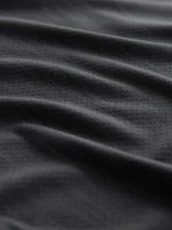 Zwart - T-shirt met korte mouwen - Active Gym Trainingstop