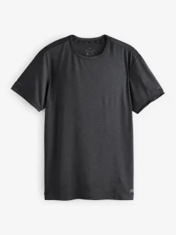 Zwart - T-shirt met korte mouwen - Active Gym Trainingstop
