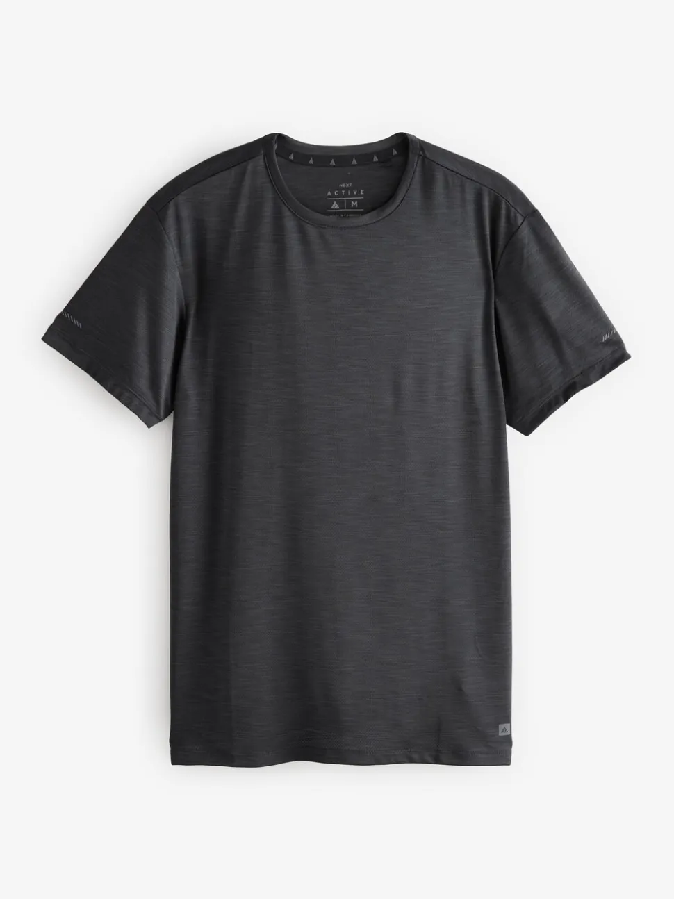 Zwart - T-shirt met korte mouwen - Active Gym Trainingstop