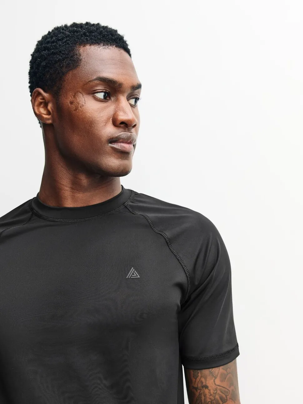 Zwart - T-shirt met korte mouwen - Active Thermal Base Layer