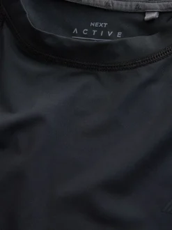 Zwart - T-shirt met lange mouwen - Active Thermal Base Layer