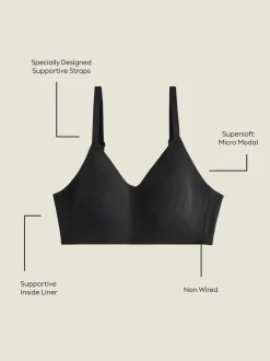 Zwart - Ultieme comfortabele beha