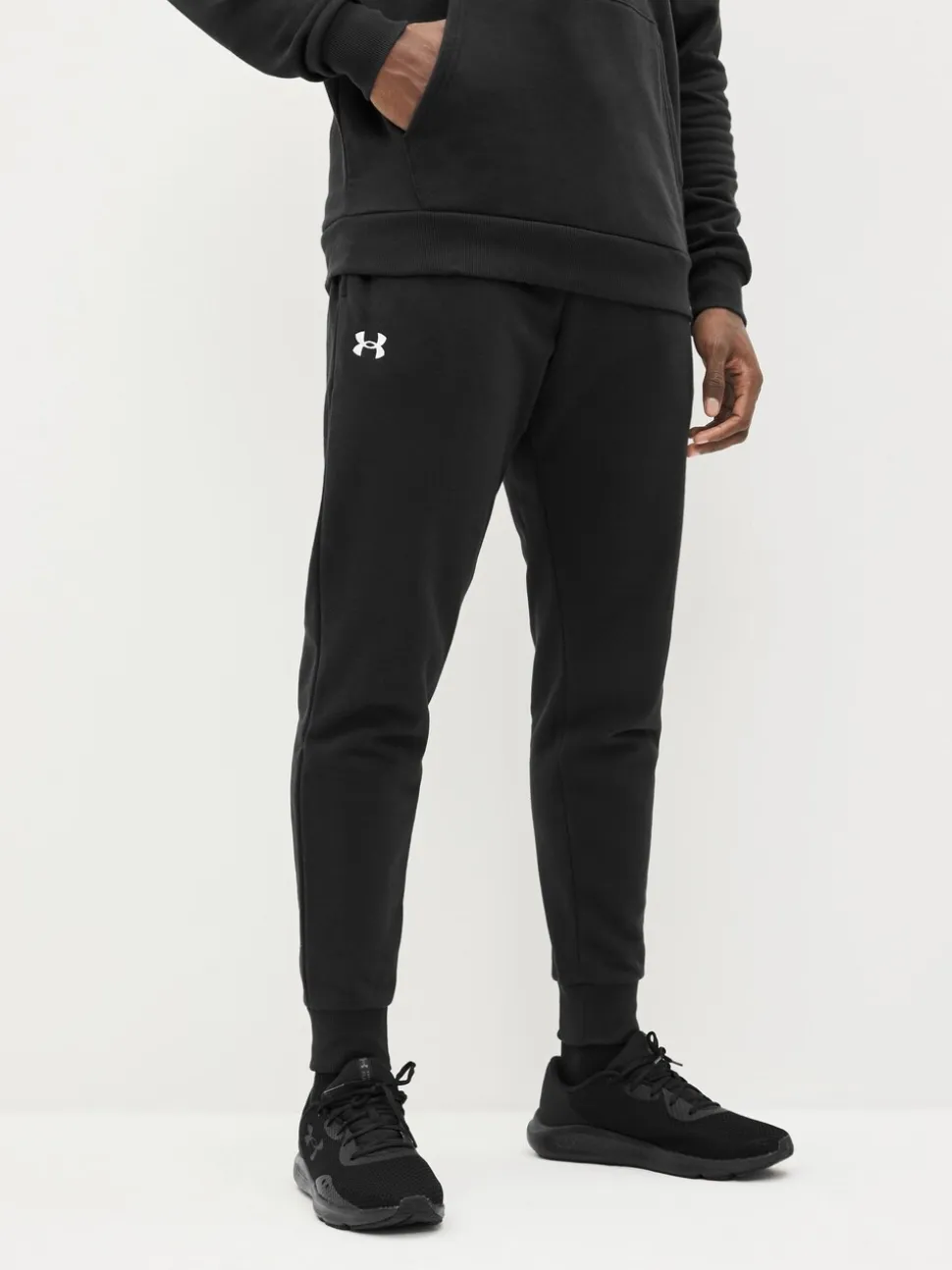 Zwart - Under Armour Rival fleece joggingbroek