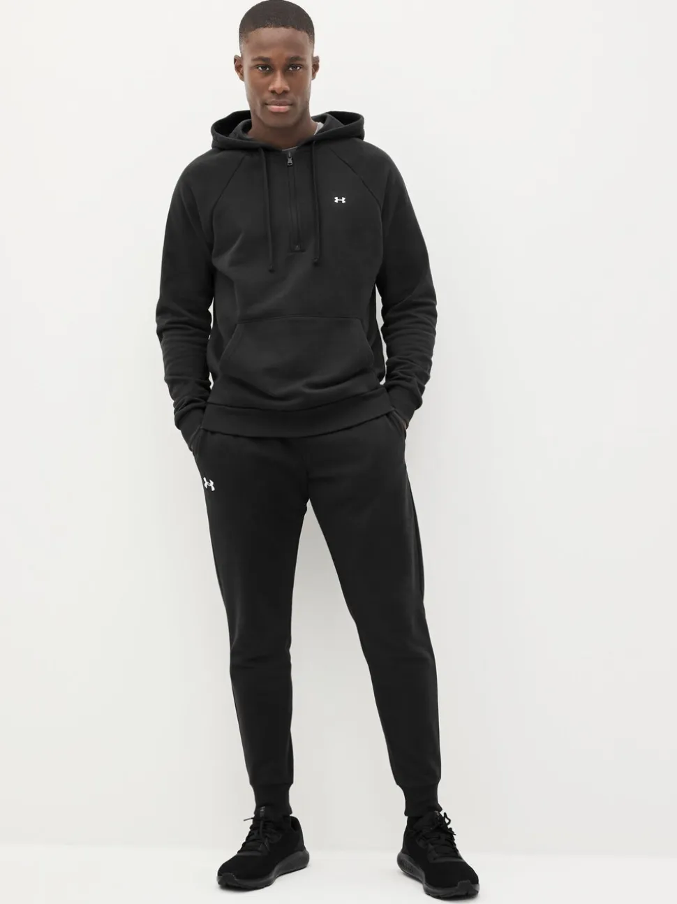 Zwart - Under Armour Rival fleece joggingbroek