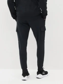 Zwart - Under Armour Rival cargojoggingbroek van fleece