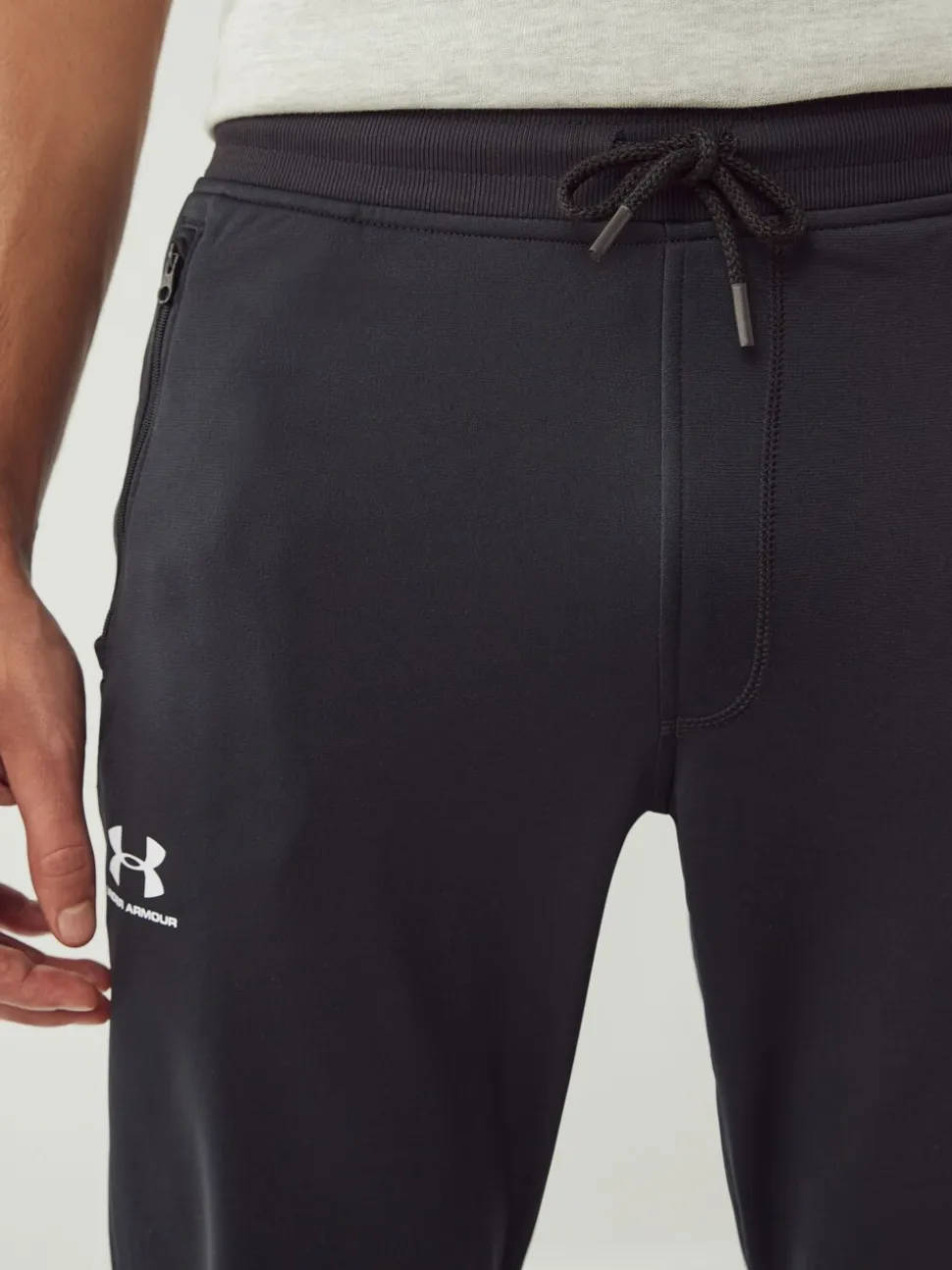 Zwart - Under Armour Sportstyle joggingbroek van tricot