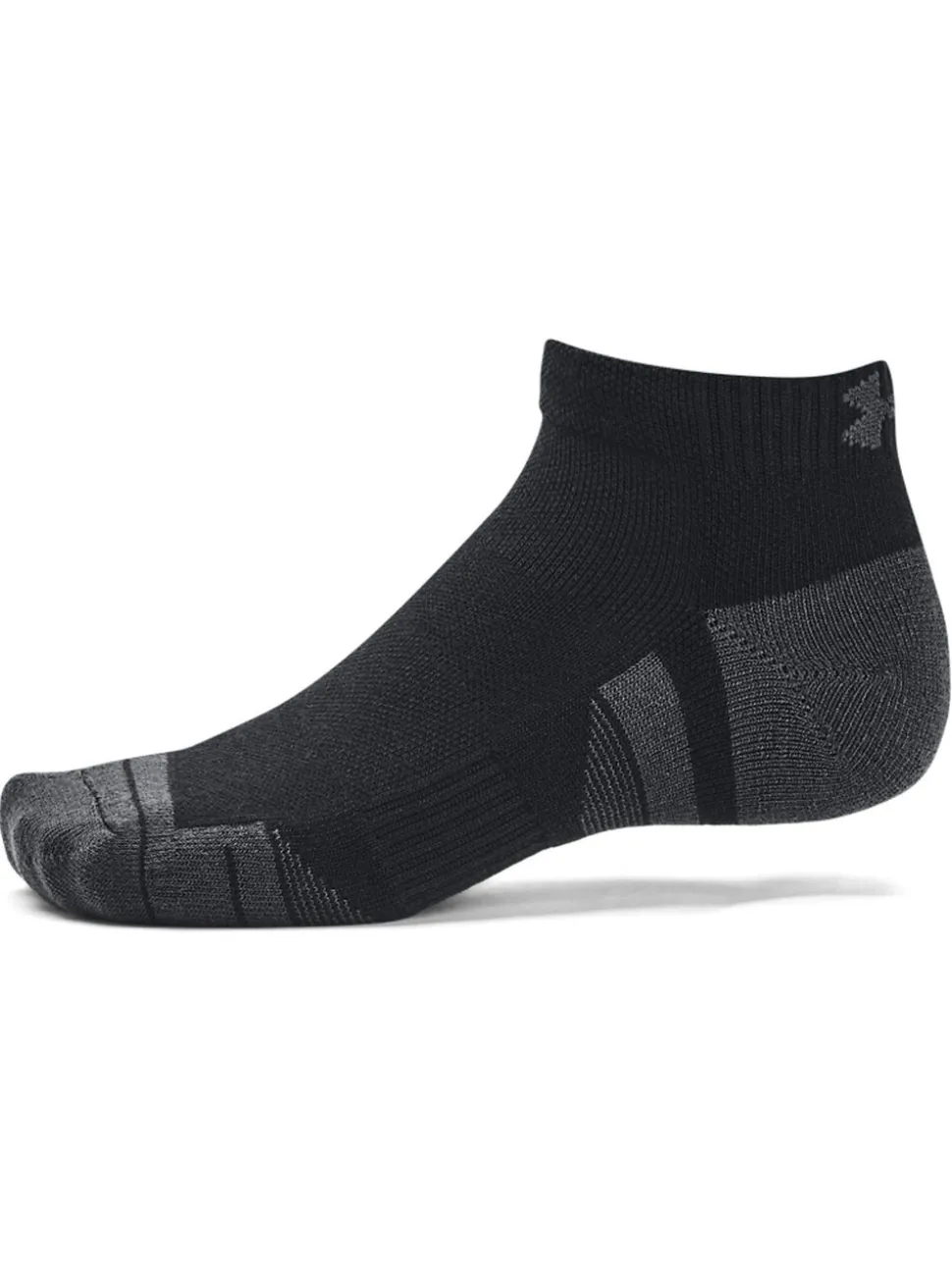 Zwart - Under Armour Tech lage sokken 3 paar
