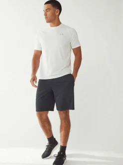 Zwart - Under Armour Tech shorts met grafische print