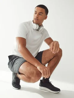 Zwart - Under Armour Tech shorts met grafische print
