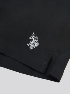 Zwart - U.S. Polo Assn. Mens Core Swim Shorts
