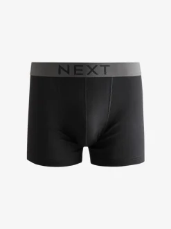 Zwart - Verpakking van 10 - 100% katoenen boxershorts