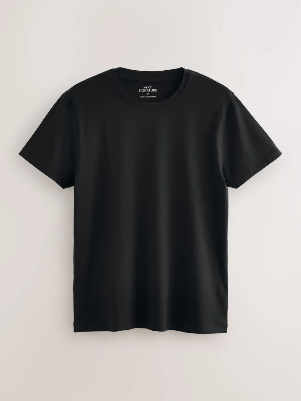 Zwart - Verpakking van 2 - Comfort T-shirt