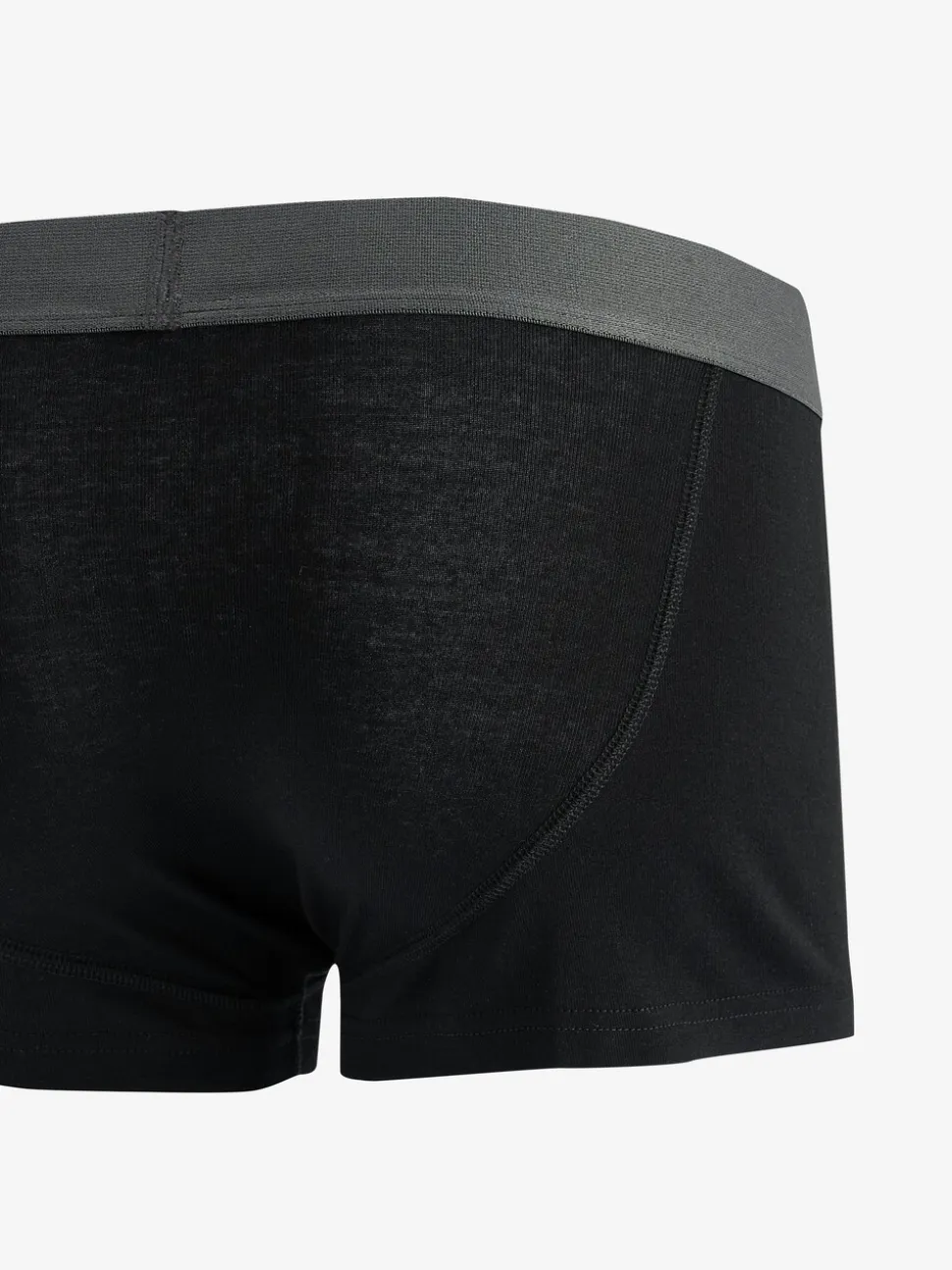 Zwart - Verpakking van 4 - Hipster boxershorts van 100% katoen