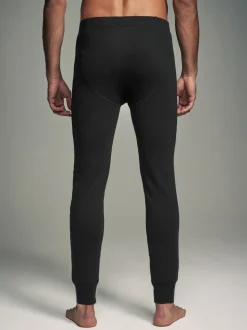 Zwart - Verpakking van 2 - Thermische legging